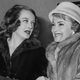 Bette Davis and Olivia de Havilland in the 1960s.